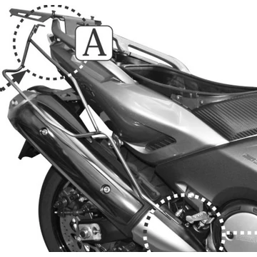 GIVI T2013 nyeregtáska eltartó konzol